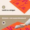 Oh la la - Oranje - Roze - Grafisch Inductie beschemer met haakjes klein -ky-schoon-de