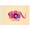 Camera - Memories - Roze - Geschilderd poster papier klein -3d