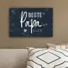 Cadeau voor man - Quote - Vaderdag - Beste papa ooit - Spreuken canvas 2cm klein -sfeer3