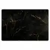 Zwart marmer - Gouden aders - Klassiek Placemat vinyl groot -zzsfeer1_Kitchenyeah-website