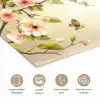 Takken - Bloemen - Vogeltjes - Roze poster papier klein -closeup_NL