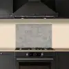Beton - Oud - Grijs - Patronen keuken achterwand spatscherm klein 900 -sfeer1