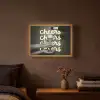 Cheers - Wijn - Zwart - Wit Light Box met batterij (Wandlamp) middel -sfeer4