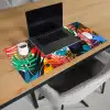 Bladeren - Vormen - Abstract - Kleurrijk Muismat XXL klein -sfeer1