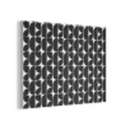 Modern - Geometrisch - Zwart PET vilt klein 837 -3d