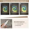 Spiraal - Groen - Draaiend Light Box met kabel klein -USP_dimbaarNL