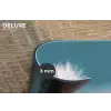 Paardenbloempluisje - Blauw - Lucht Placemat vinyl groot -closeup