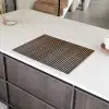 Vintage - Hout - Design - Structuur Inductie beschermer vinyl 3mm klein -sfeer8