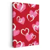 Patroon - Hartjes - Roze - Valentijn KitchenYeah - Keuken - Canvas klein -3d