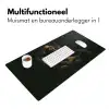 Kat - Pak - Oranje - Sigaar Muismat XXL klein -sfeer4