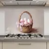 Mand - Eieren - Roze keuken achterwand spatscherm klein -3d_website