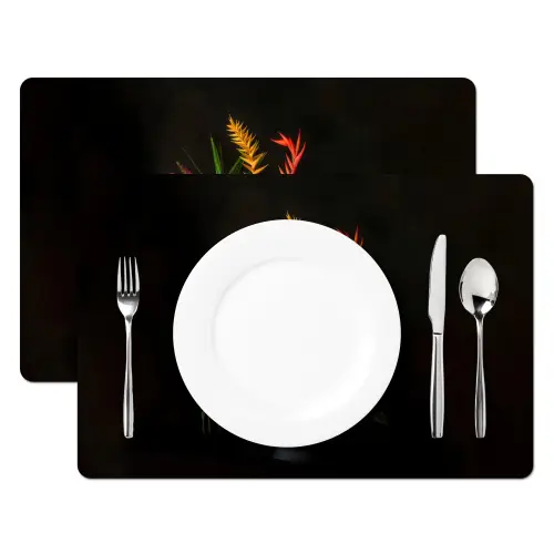 Schaal - Boeket - Bloemen Placemat vinyl groot -zzsfeer2_Kitchenyeah-website