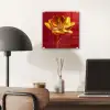 Bloem - Goud - Glazen plexiglas 5mm klein -sfeer6