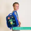 Ruimte - Dino - Planeten - Sterren Kinderrugzak - Blauw middel -sfeer3_NL