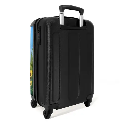 Willem wasbeer Koffer - NBS - Handbagage middel -achterkant