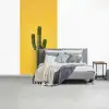 Cactus - Groen - Minimalistisch fotobehang vinyl groot -slaapkamer