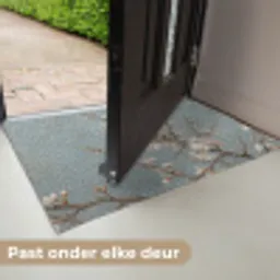 Botanisch - Stilleven - Blauw Deurmat klein -USP_NL