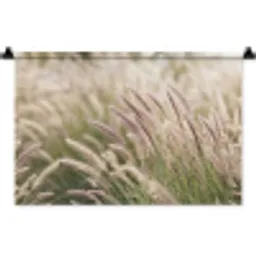 Gras - Close up - Groen Wandkleed katoen klein -zz3d