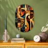 Figuren - Abstract - Symbolen Wandcirkel Ovaal Forex klein -sfeer2