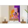 Abstract - Portret - Vrouw - Kleurrijk fotobehang vinyl groot -bed