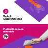 See the good - Oranje - Paars - Smiley Inductie beschermer vinyl 3mm klein -wsfeer6_website
