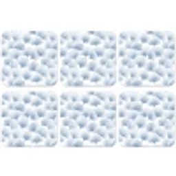 Waaier - Modern - Blauw onderzetter kurk middel 366 -zkaufland3dotto