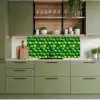 Limoenen - Druppels - Groen keuken achterwand 2 middel 871 -sfeer3