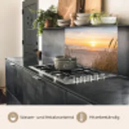 Zonsondergang - Duinen - Zee keuken achterwand 2 middel -usp_DE