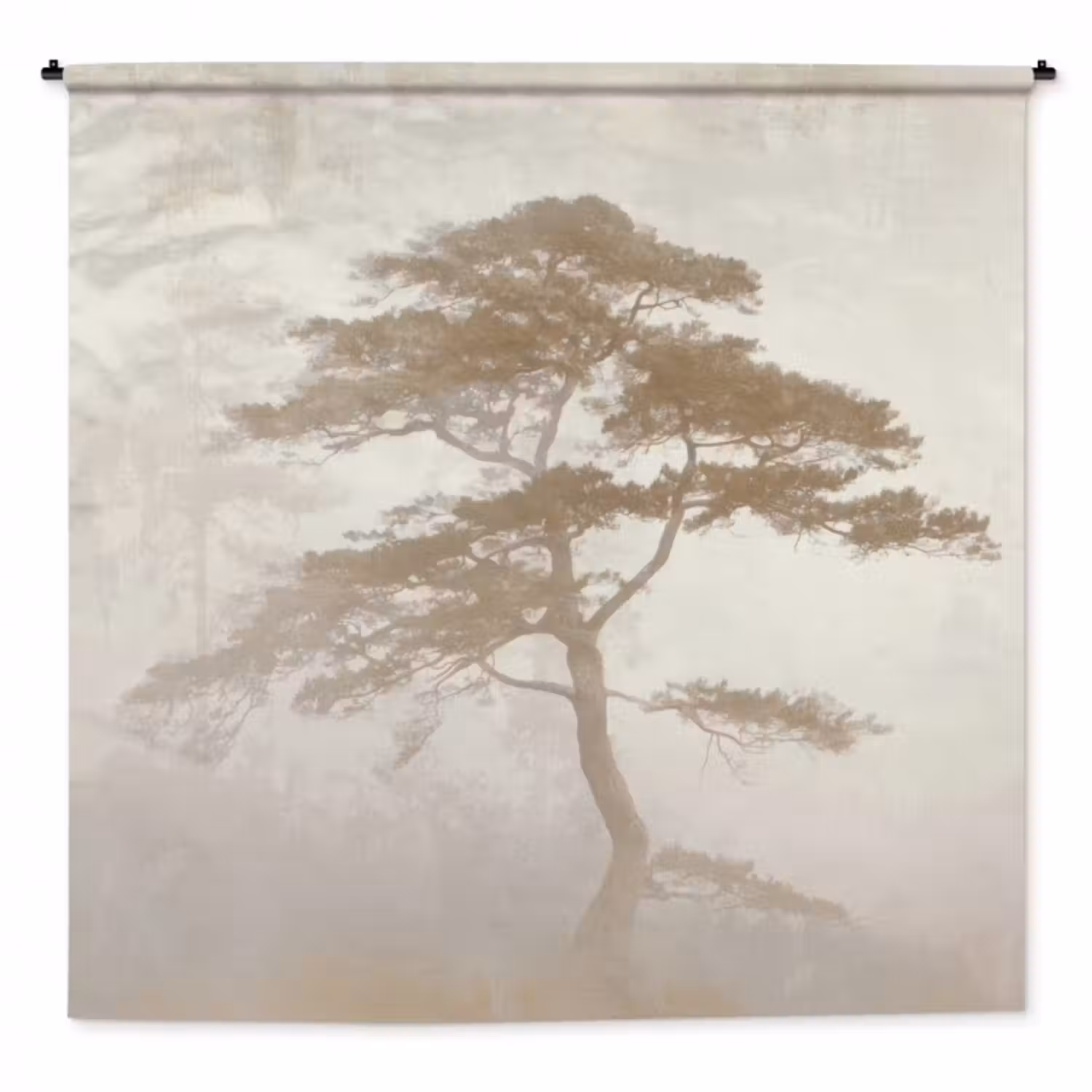 Wandkleed - Boom - Oosterse stijl - Landschap