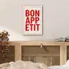 Blokletters - Rood - Kartelrand aluminium wit klein -sfeer3