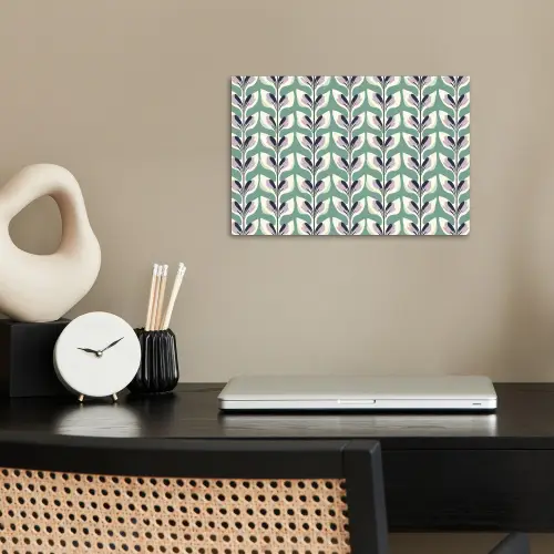 Retro - Modern - Groen poster papier klein 62 -sfeer1