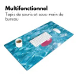 Badeend - Dobberend - Roze Muismat XXL klein -zsfeer4_frans