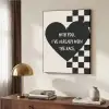 Liefde - Beige - Race Textielframe - compleet frame klein -sfeer3