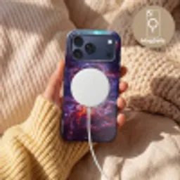Space - Stars - Abstract - Colorful Toughcase MagSafe Apple iPhone 17 Pro Max klein -USP_MagsafeV