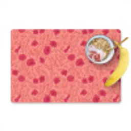 Weidebloemen - Romantisch - Roze Placemat vinyl groot 368 -zzzproduct_Kitchenyeah-website