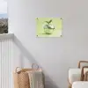 Groen - Disco - Decoratie - Appel tuinposter los doek klein -sfeer8
