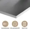 Golfbal - Wazig - Zwart PET vilt klein -closeup_NL