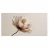 Bloem - Beige - Crème Muismat XXL klein -3d_leeg