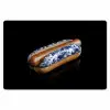 Hotdog - Porselein - Delfts blauw - Eten Placemat vinyl groot -zzsfeer1_Kitchenyeah-website