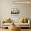 Bloemen - Lente - Kleurrijk - Zomers Canvas - Meerluiken 3 luik klein -sfeer6-formaat