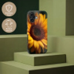 Geel - Zonnebloem - Zomers Toughcase MagSafe Apple iPhone 17 klein -USP_PrintM_DE