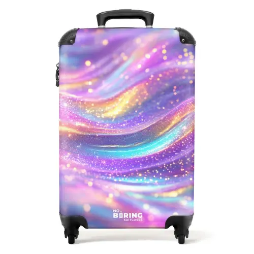 Kinderkoffer - Dreamy galaxy NBS - Handbagage koffer - Kinderen Unisex middel -productfoto_recht