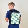 Dinos - Patroon - Natuur Rugzak - Zwart middel -sfeer8