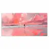 Roze - Surfen - Zee Muismat XXL klein -3d_leeg