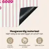 Focus on the good - Strepen - Roze - Smiley Inductie beschemer met haakjes klein -ky-onderkant-nl