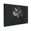 Zwarte - Hoed - Vrouw canvas 2cm klein -z3d