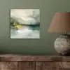 Groen - Modern - Abstract - Goud aluminium wit klein -sfeer2