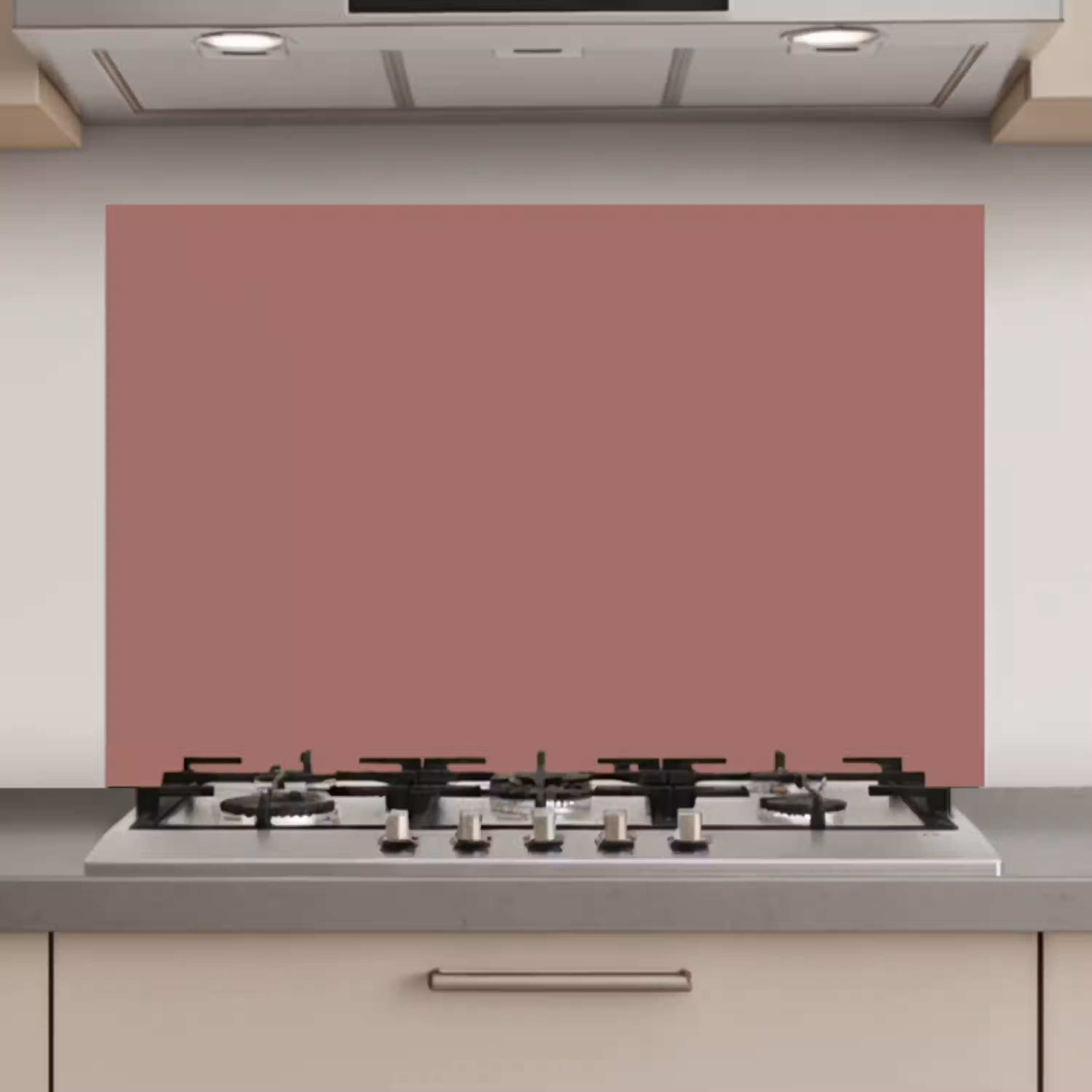 Terracotta - Patronen - Roze keuken achterwand spatscherm klein 900 -3d_website