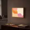 Vormen - Abstract - Kleurrijk Light Box met batterij (Wandlamp) middel -sfeer1
