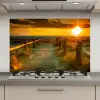 Zon - Strand - Duin - Horizon - Gras - Pad - Oranje keuken achterwand spatscherm klein -3d_website
